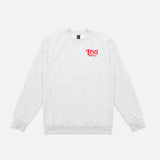 LREI "Little Red School House" CREWNECK in HEATHER GREY - Youth
