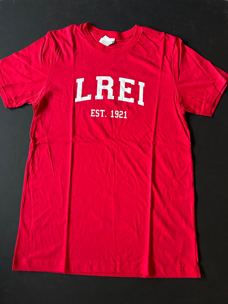 LREI 1921 T-SHIRT in RED - Youth