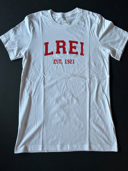 LREI 1921 T-SHIRT in WHITE - Adult