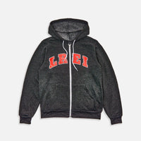 LREI ARCHED ZIP-UP HOODIE in Gray - Adult