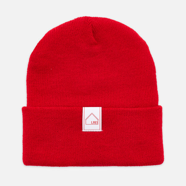Red Knit Beanie
