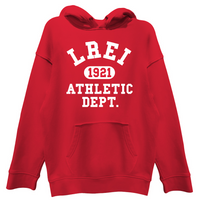 LREI ATHLETIC HOODIE in RED - Youth