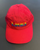 LREI PRIDE BASEBALL CAP in RED