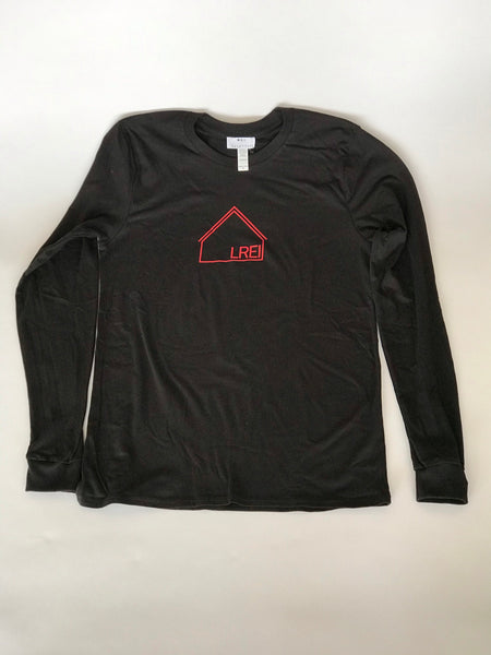 SALE - LREI Long Sleeve House Black T-shirt, Adult