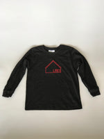 SALE - LREI Long Sleeve House Black T-shirt, Youth
